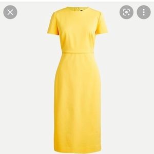 J.CREW Bi-Stretch MIDI Dress